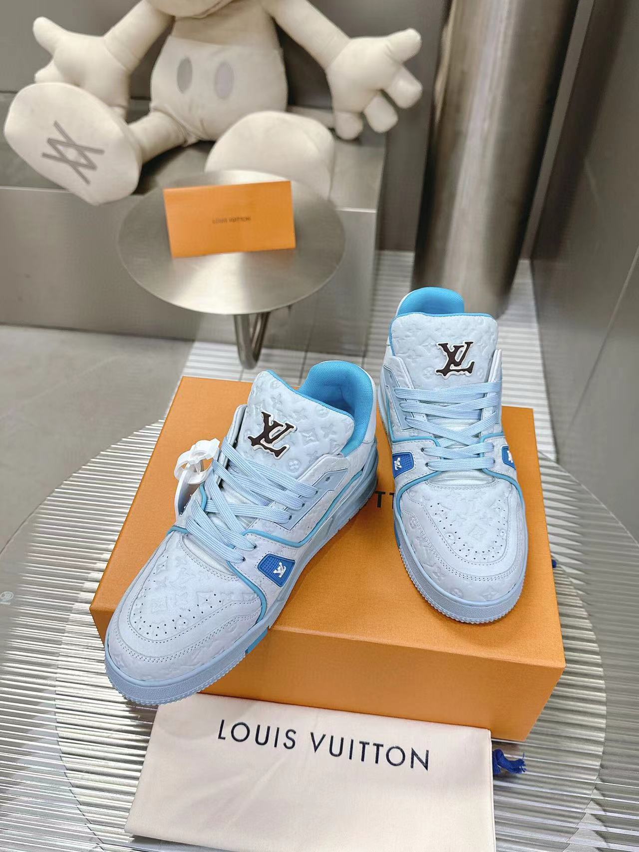 Louis Vuitton by Tyler the Creator LV Trainer Blue
