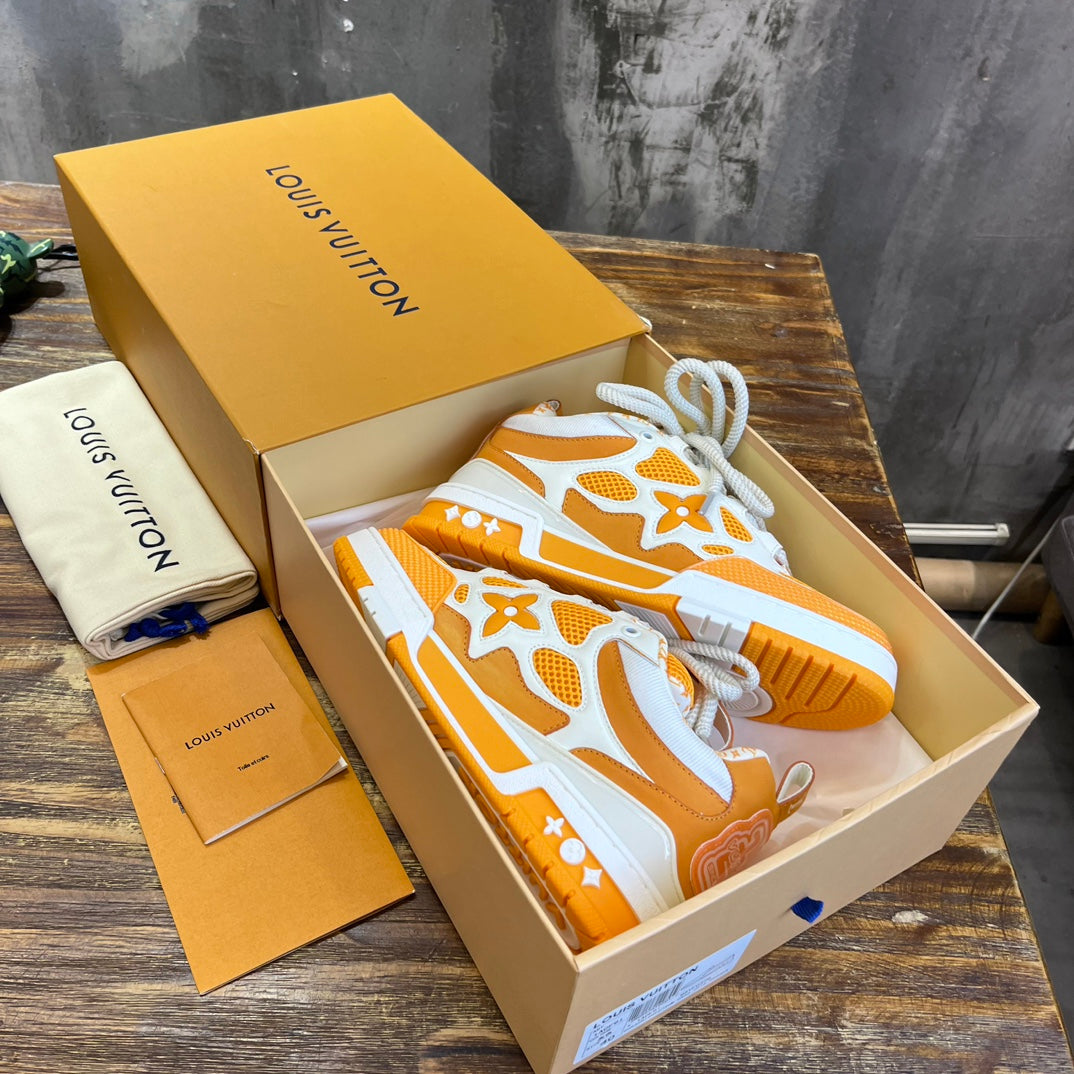 Louis Vuitton LV Skate Sneaker Yellow White