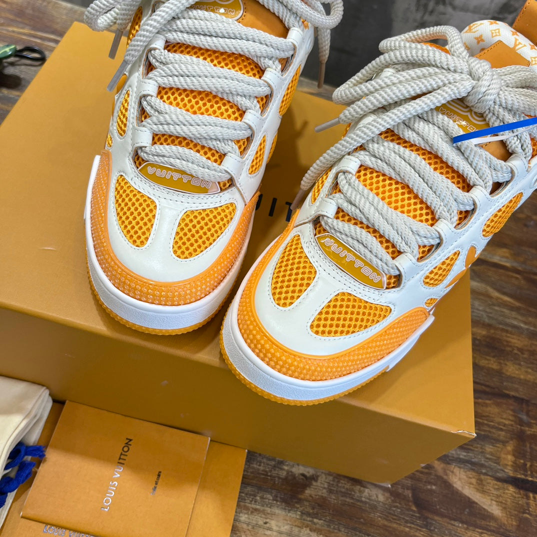Louis Vuitton LV Skate Sneaker Yellow White