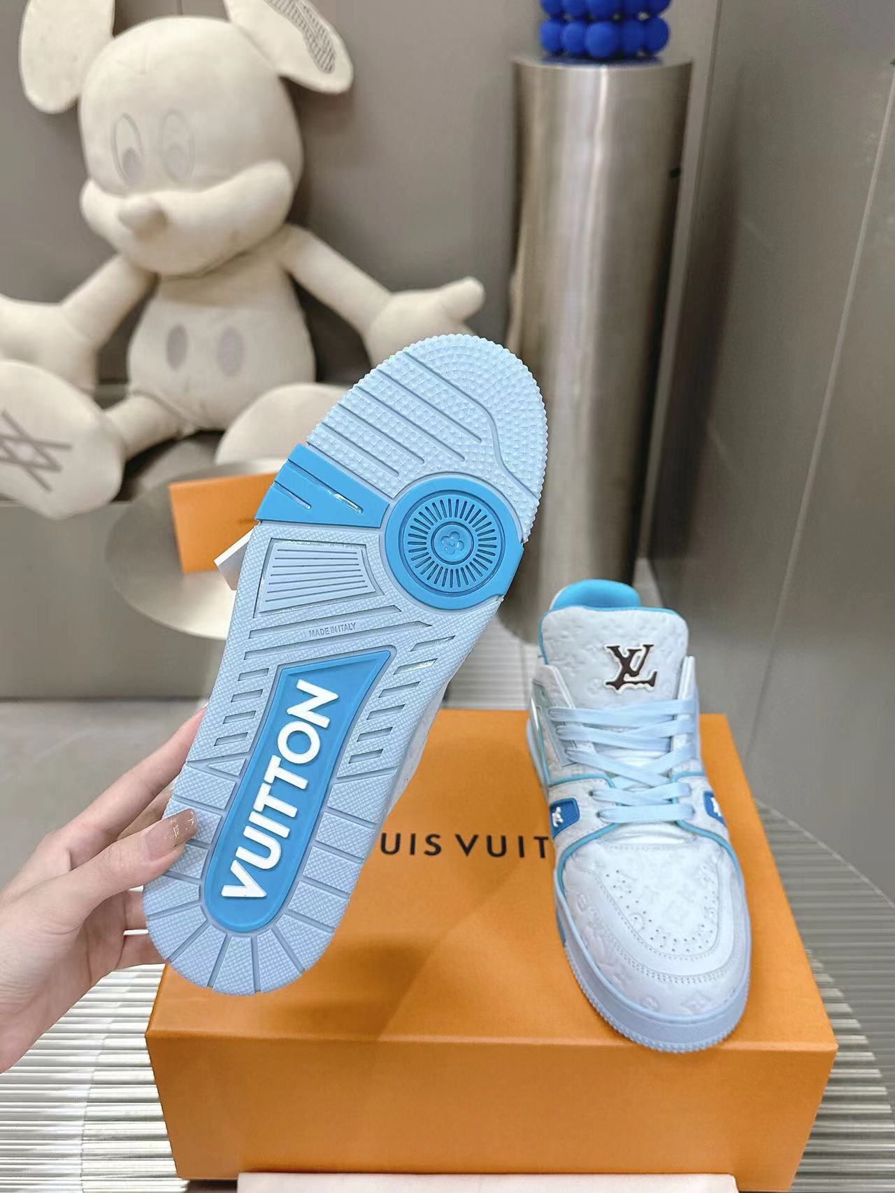 Louis Vuitton by Tyler the Creator LV Trainer Blue