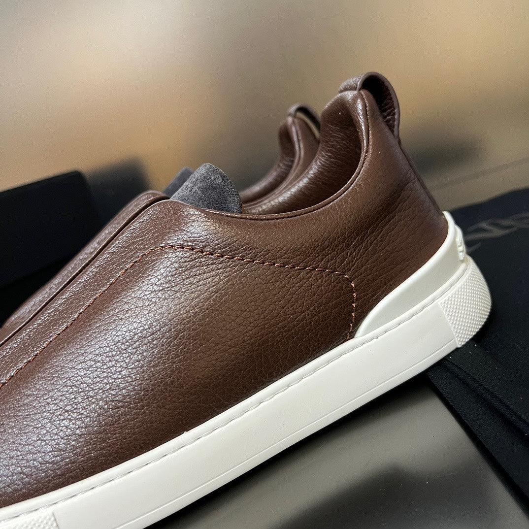 ZEGNA Triple Stitch Sneakers