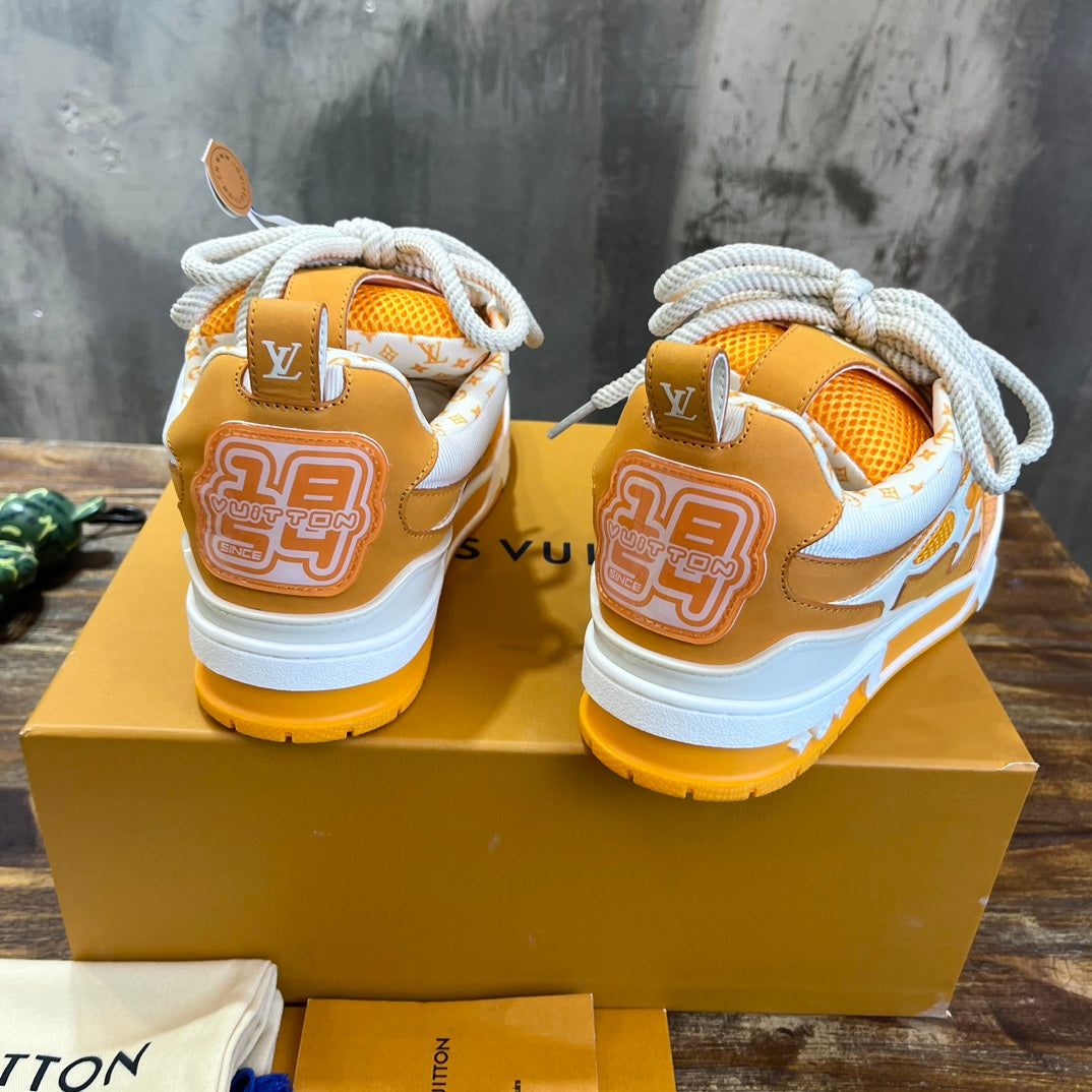 Louis Vuitton LV Skate Sneaker Yellow White