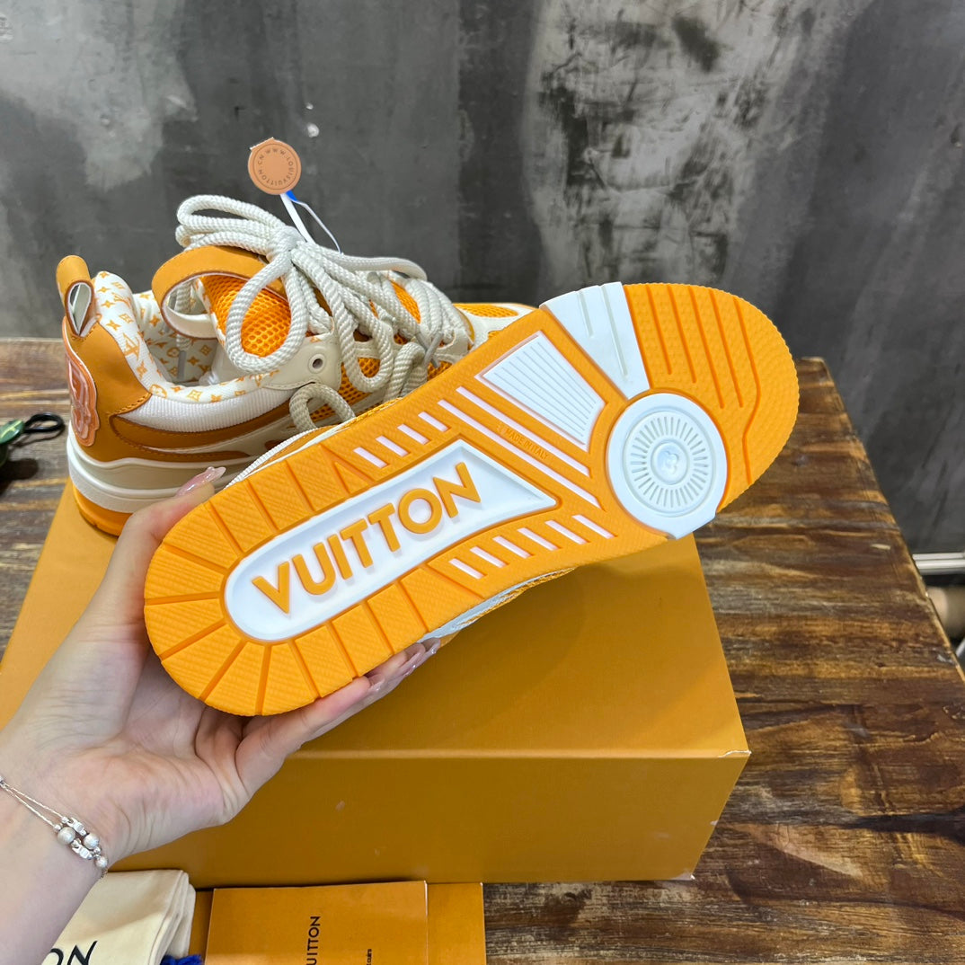 Louis Vuitton LV Skate Sneaker Yellow White