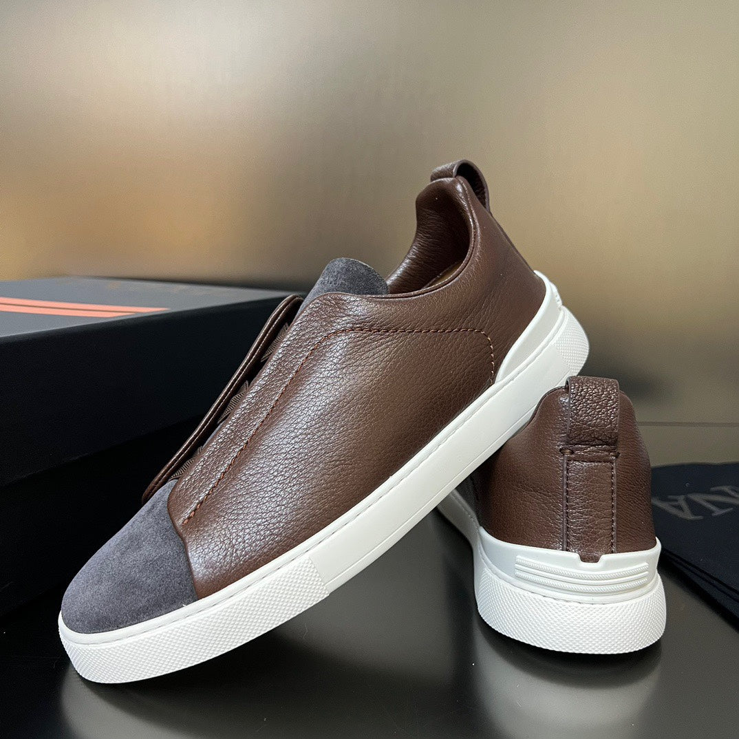 ZEGNA Triple Stitch Sneakers