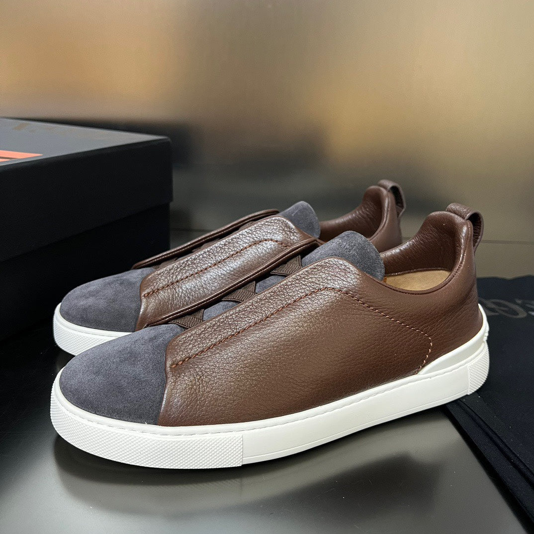ZEGNA Triple Stitch Sneakers