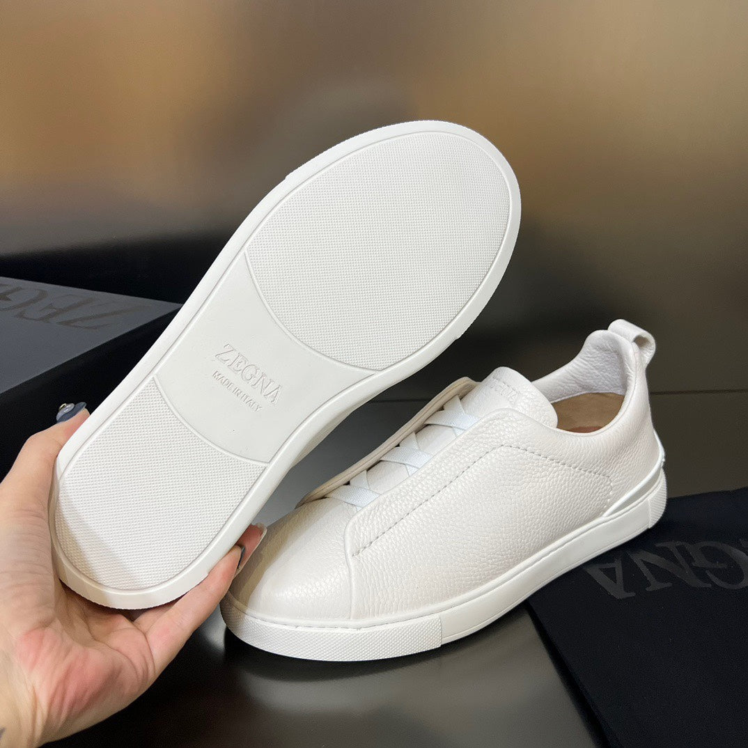 ZEGNA Triple Stitch Sneakers