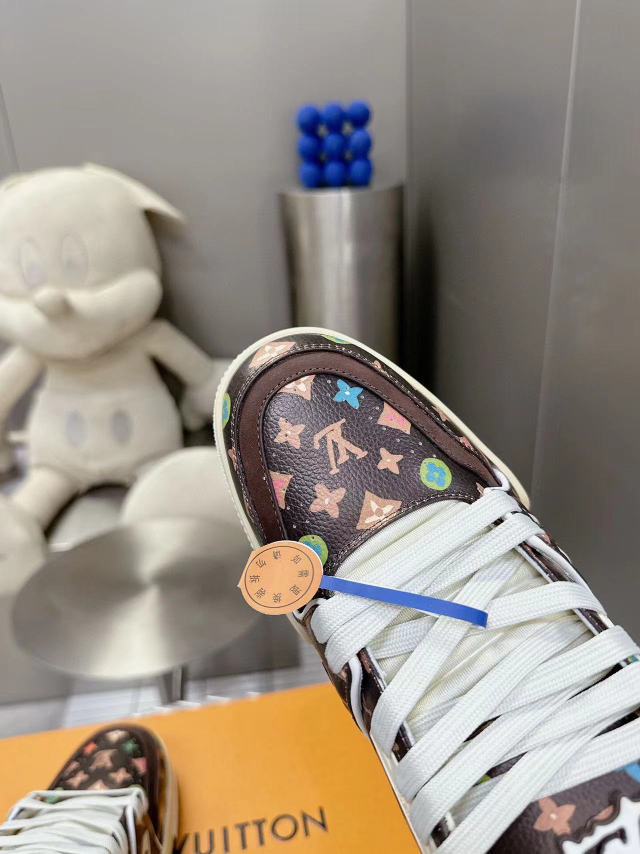 Louis Vuitton by Tyler, the Creator LV Trainer Mocha Multicolor