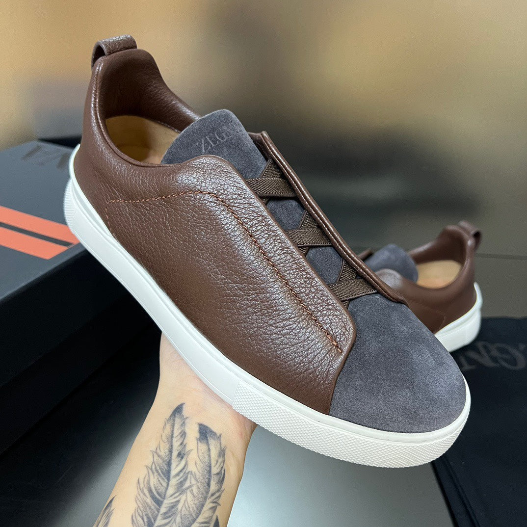 ZEGNA Triple Stitch Sneakers