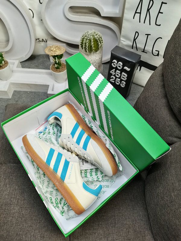 Adidas Samba OG Sporty & Rich Cream Blue