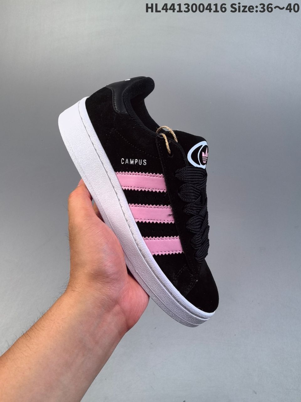 Adidas Campus 00S black and pink