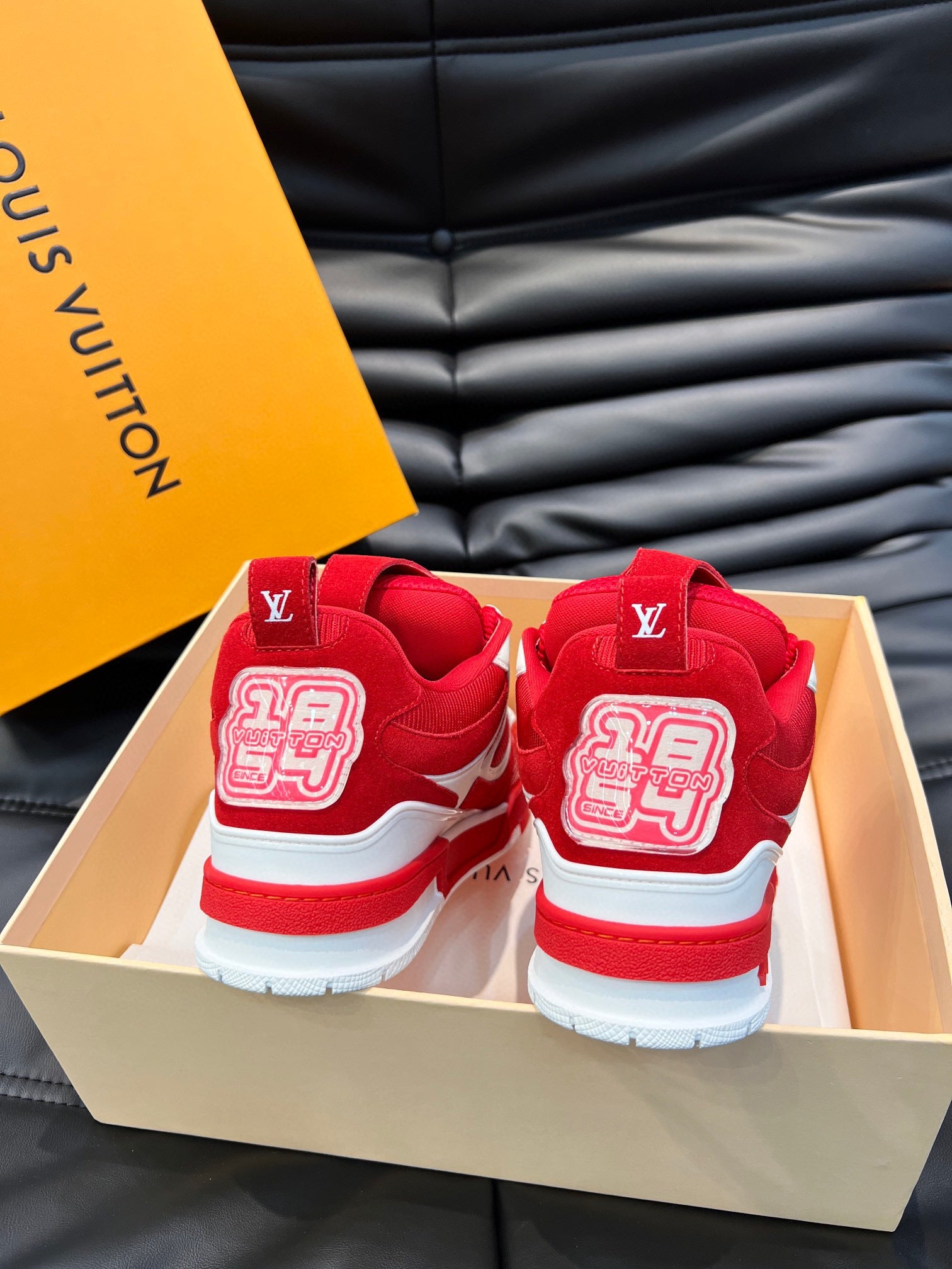 Louis Vuitton Skate Red Sneakers