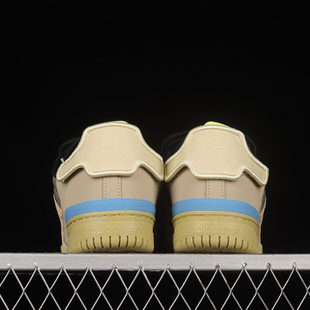 Adidas Bad Bunny Forum Powerphase Catch And Throw Sand/Acid Orange/Halo Gold GZ2009