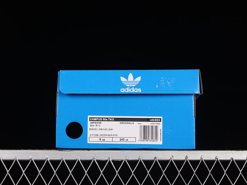 Adidas Campus 00s TKO Black Power Red HP6539