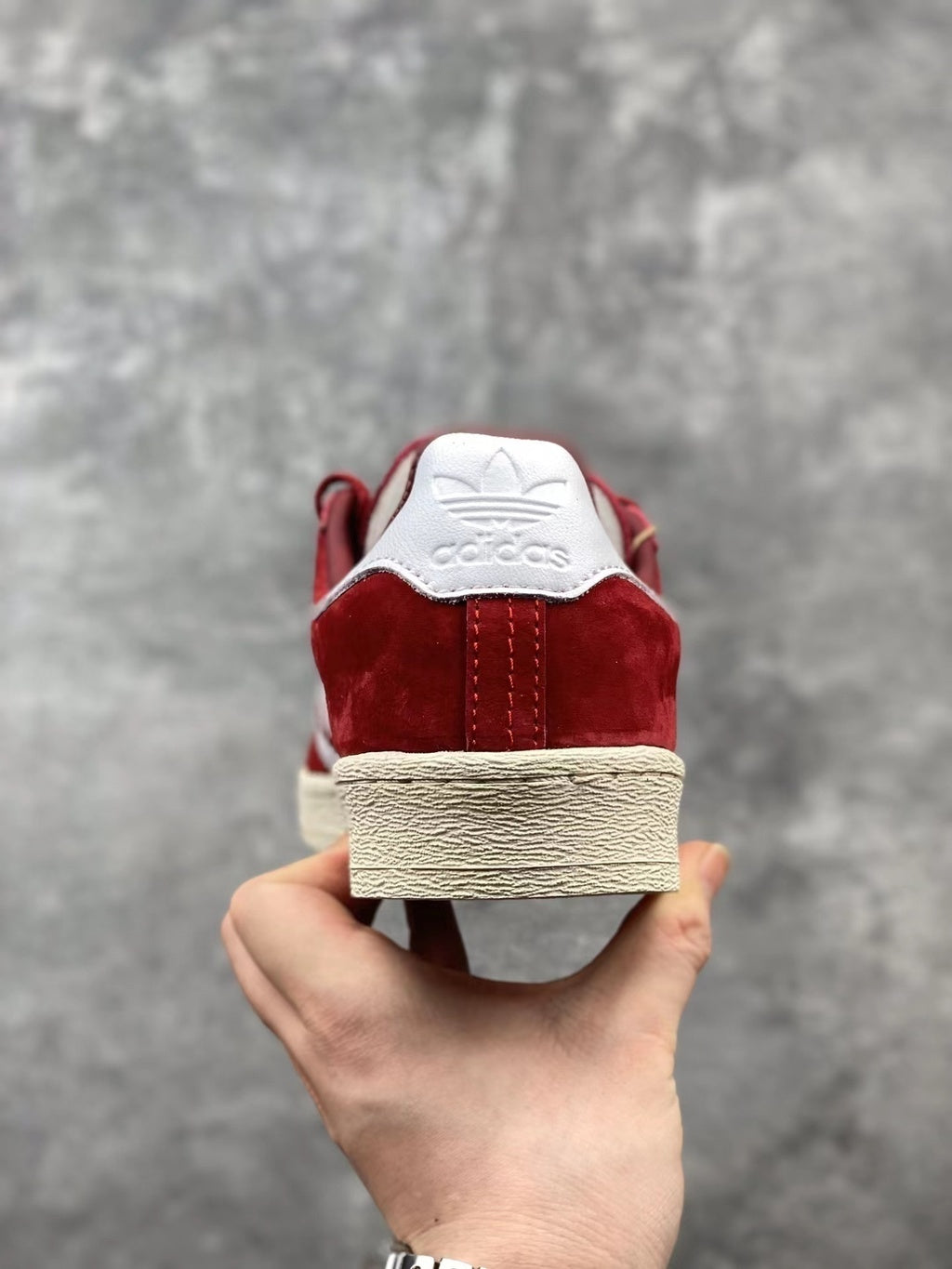 Adidas Campus 80s Collegiate Burgundy GX9404