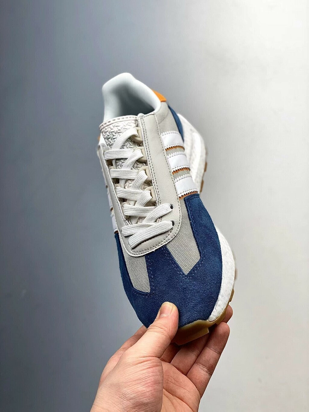 Adidas Retropy E5 Azul Cinza Laranja H03078