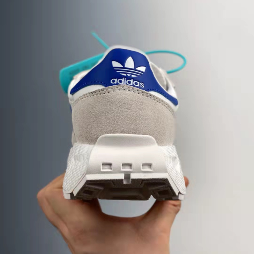 Adidas Retropy E5 Cinza Branco Azul Vermelho Q47513