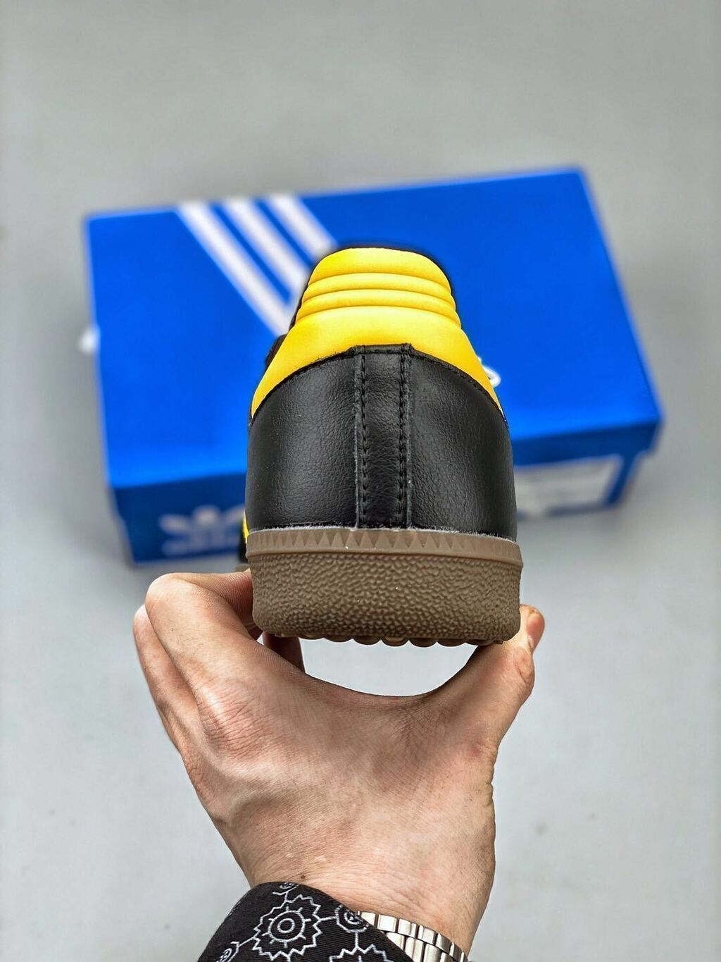 Adidas Samba OG Core Black Equipment Yellow EG9326