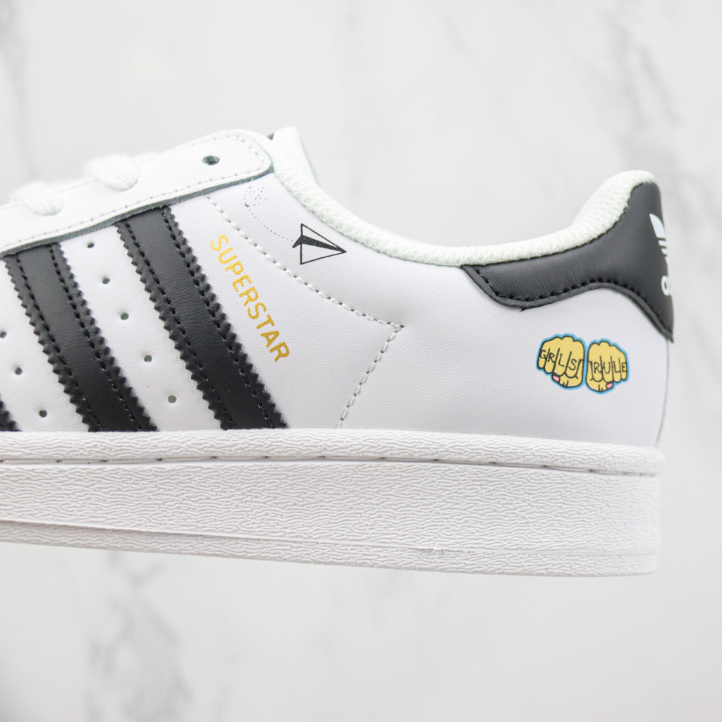 Adidas Superstar J 'Girls Rule Branco FX5202