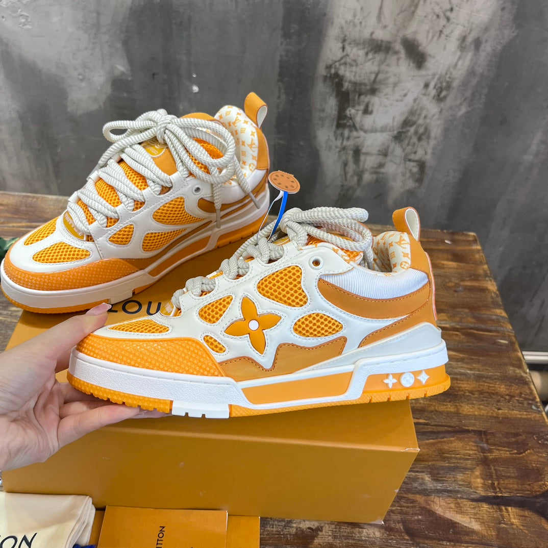 Louis Vuitton LV Skate Sneaker Yellow White