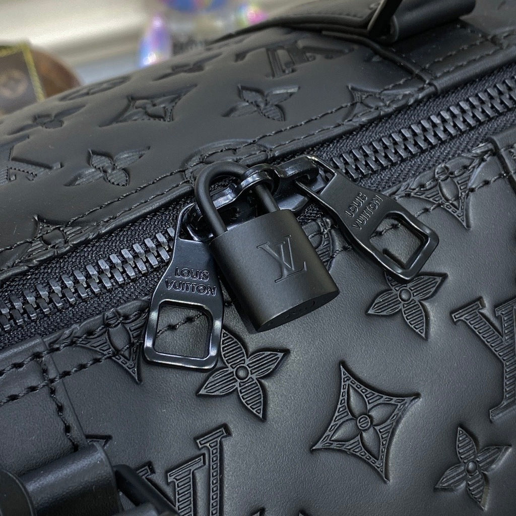 Bolsa de Viagem Keepall Bandouliere 50 Louis Vuitton Black
