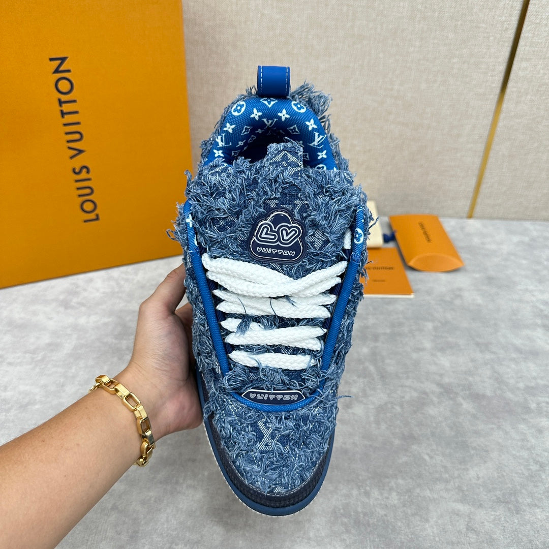 Louis Vuitton Skate Sneakers Blue