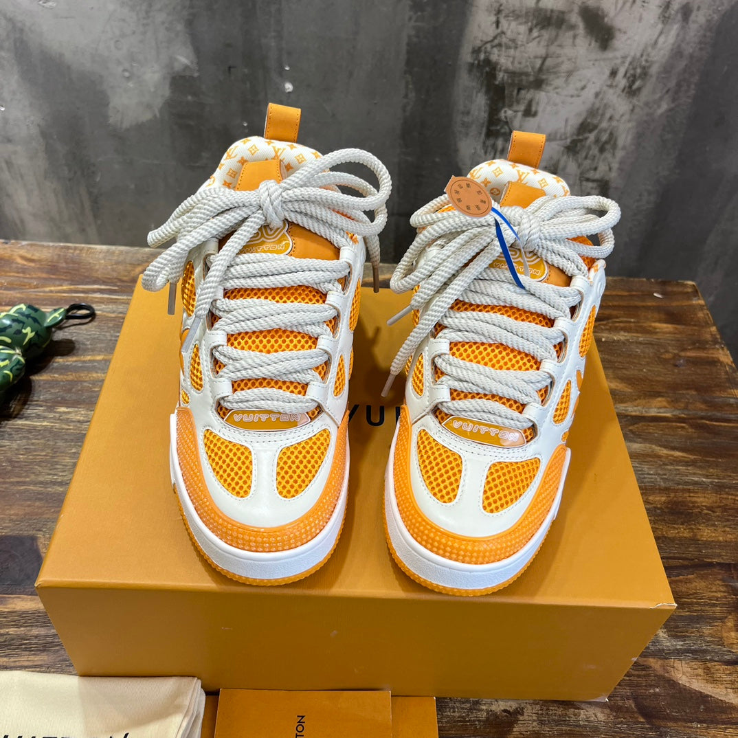 Louis Vuitton LV Skate Sneaker Yellow White