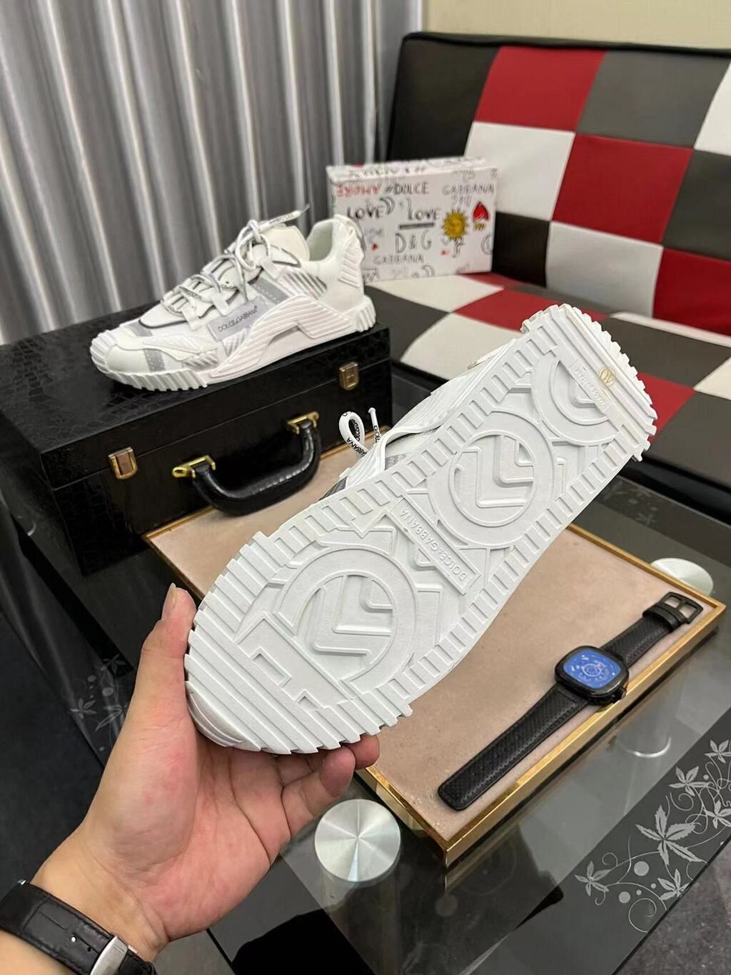 Dolce & Gabbana Tênis Cano Baixo NS1 - White