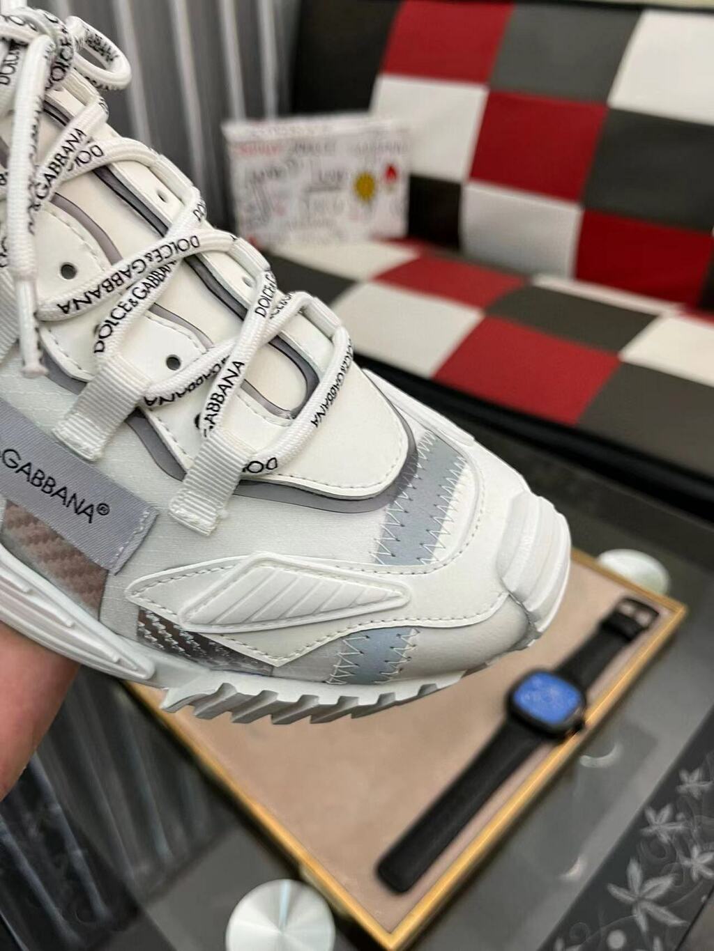 Dolce & Gabbana Tênis Cano Baixo NS1 - White