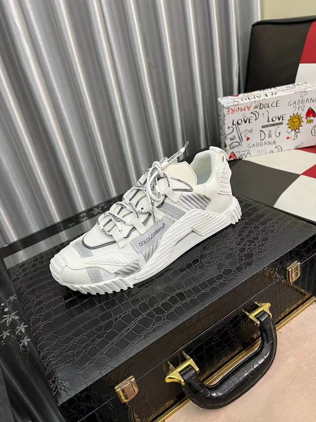 Dolce & Gabbana Tênis Cano Baixo NS1 - White