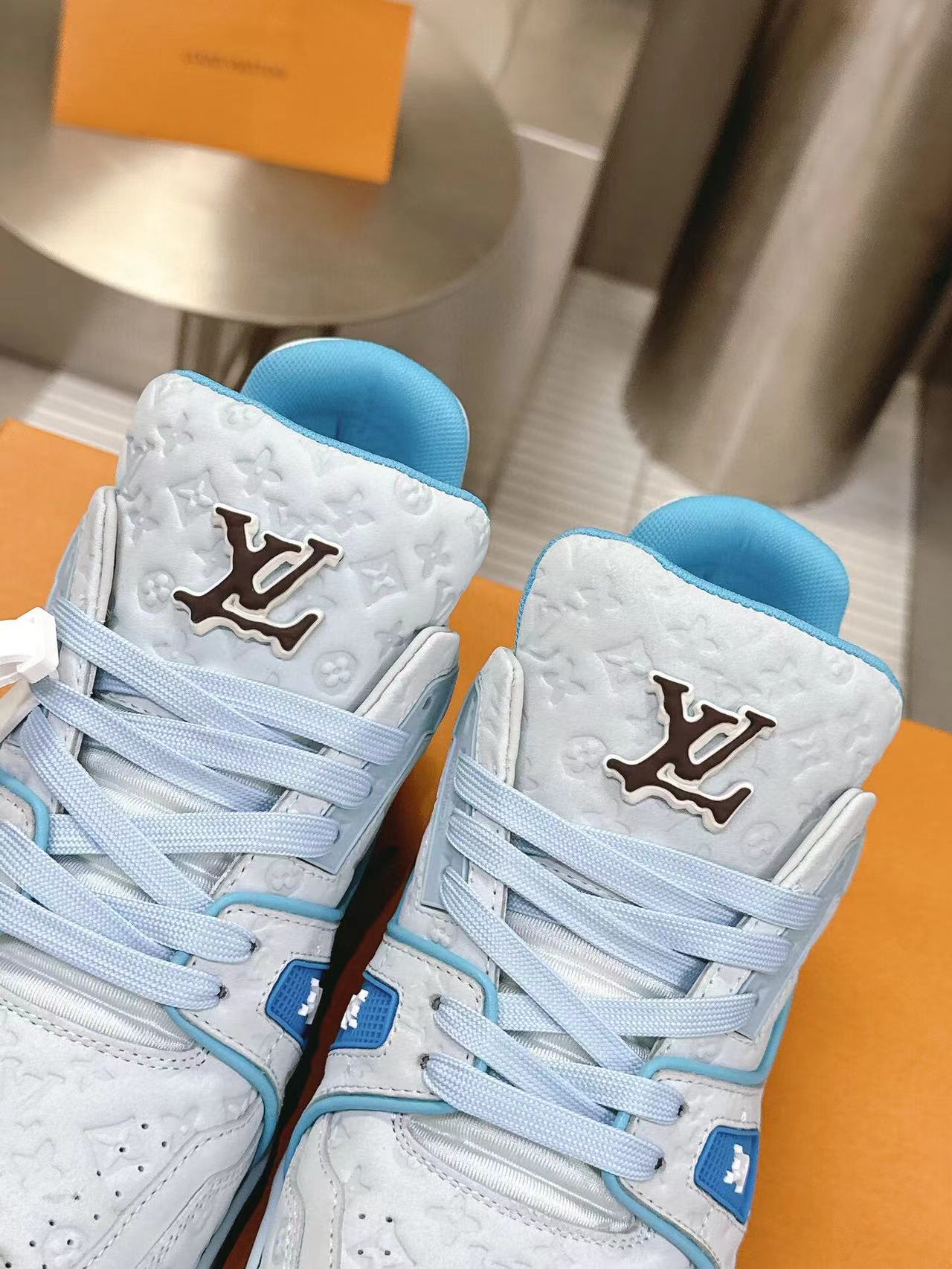 Louis Vuitton by Tyler the Creator LV Trainer Blue