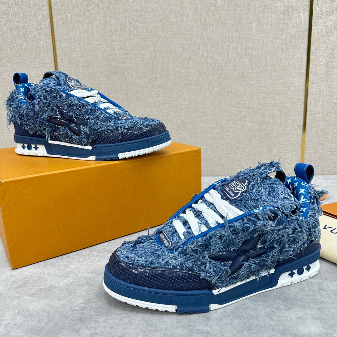 Louis Vuitton Skate Sneakers Blue