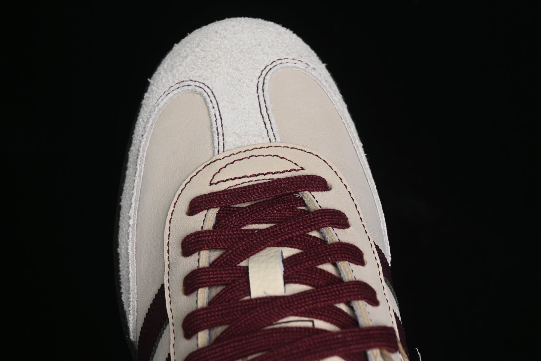 Adidas Samba OG Wonder White Maroon