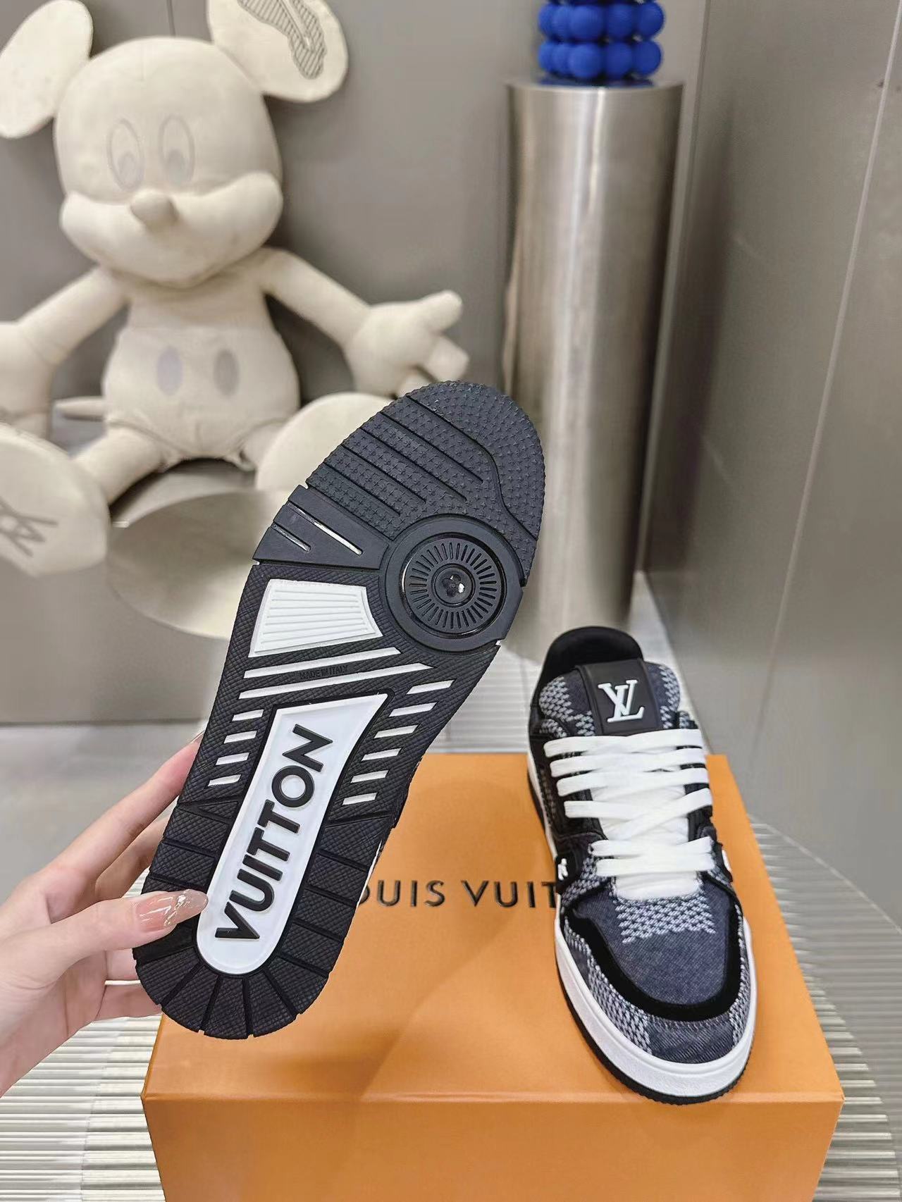 Louis Vuitton Trainer Black