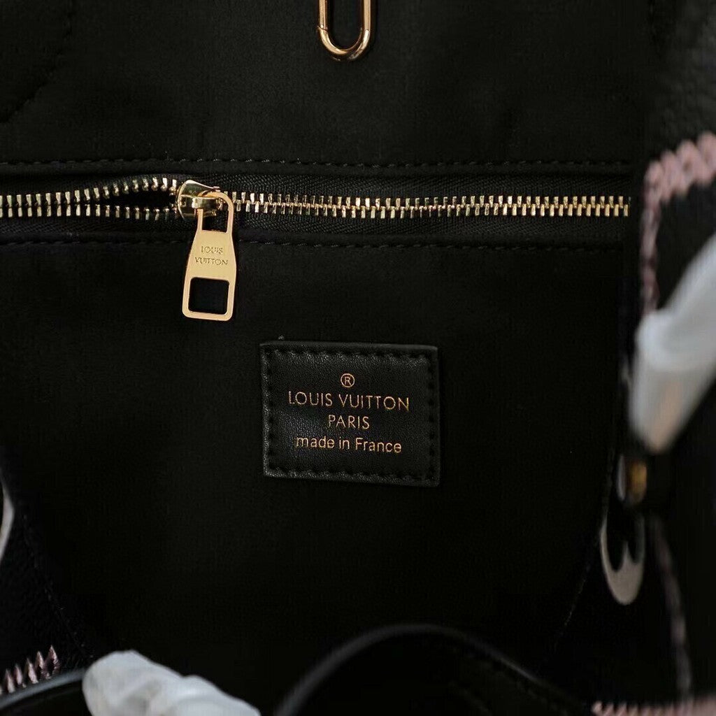 Louis Vuitton Neverfull MM Monogram Empriente Black LV