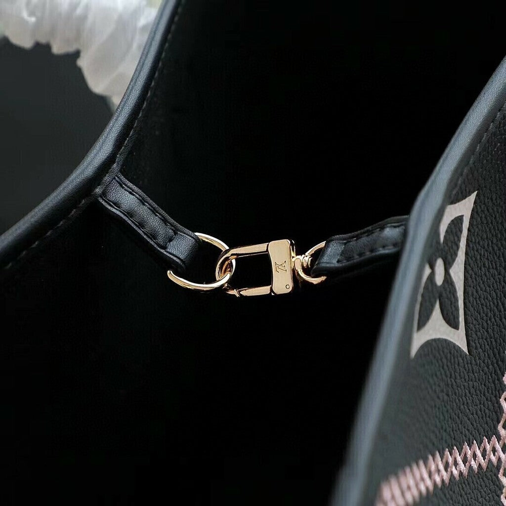 Louis Vuitton Neverfull MM Monogram Empriente Black LV