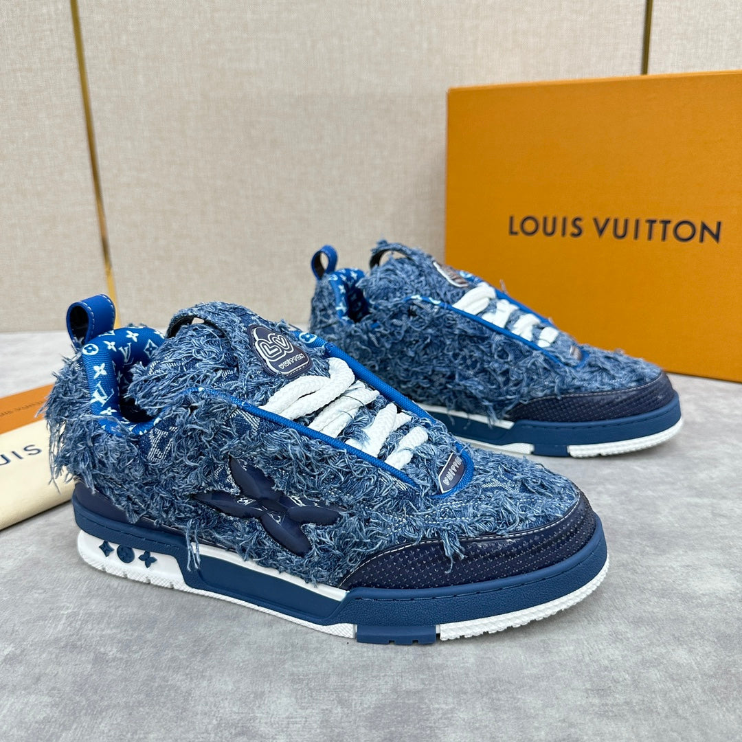 Louis Vuitton Skate Sneakers Blue