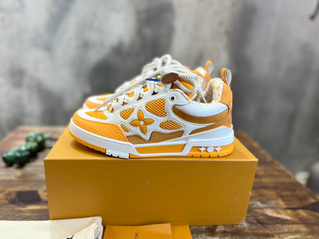 Louis Vuitton LV Skate Sneaker Yellow White
