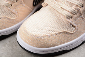 Nike SB Dunk Low x Albino &amp; Preto Pearl White Cadarços Personalizado