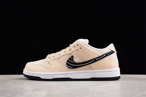 Nike SB Dunk Low x Albino &amp; Preto Pearl White Cadarços Personalizado