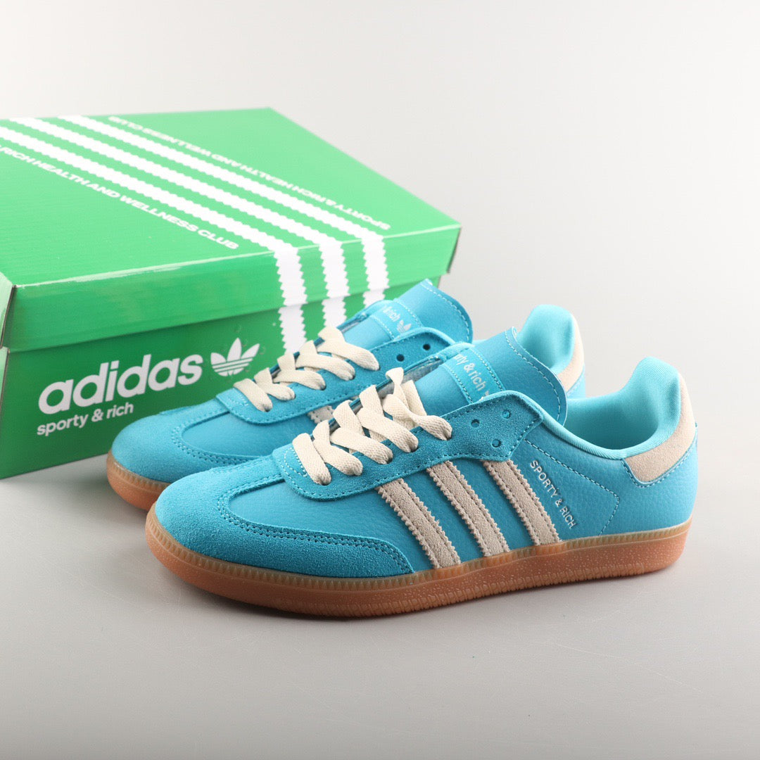 Adidas Samba OG Sporty &amp; Rich Blue Rush