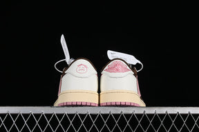 TRAVIS SCOTT X AIR JORDAN 1 LOW OG DARK PONY/PINK OXFORD