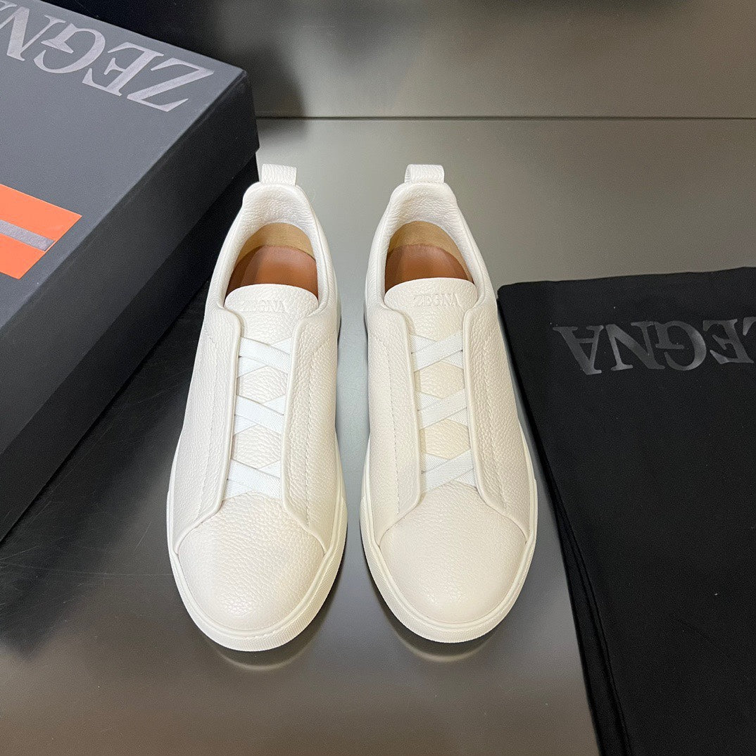 ZEGNA  Triple Stitch Sneakers