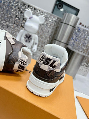 Louis Vuitton LV Trainer #54 Damier Ebene Multi