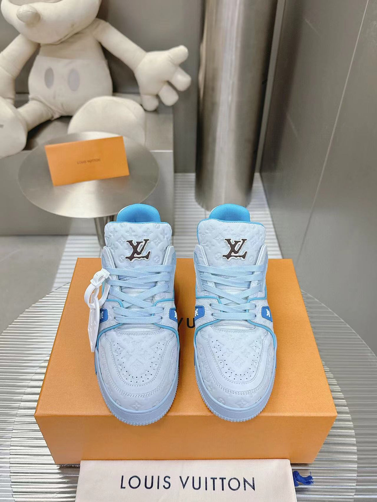 Louis Vuitton by Tyler the Creator LV Trainer Blue