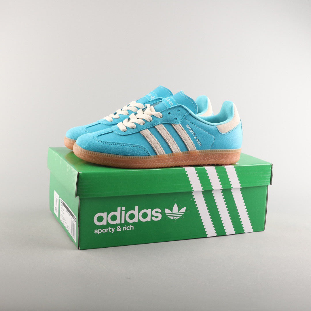Adidas Samba OG Sporty &amp; Rich Blue Rush