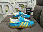 Adidas Gazelle Indoor Semi Blue Burst Almost Yellow