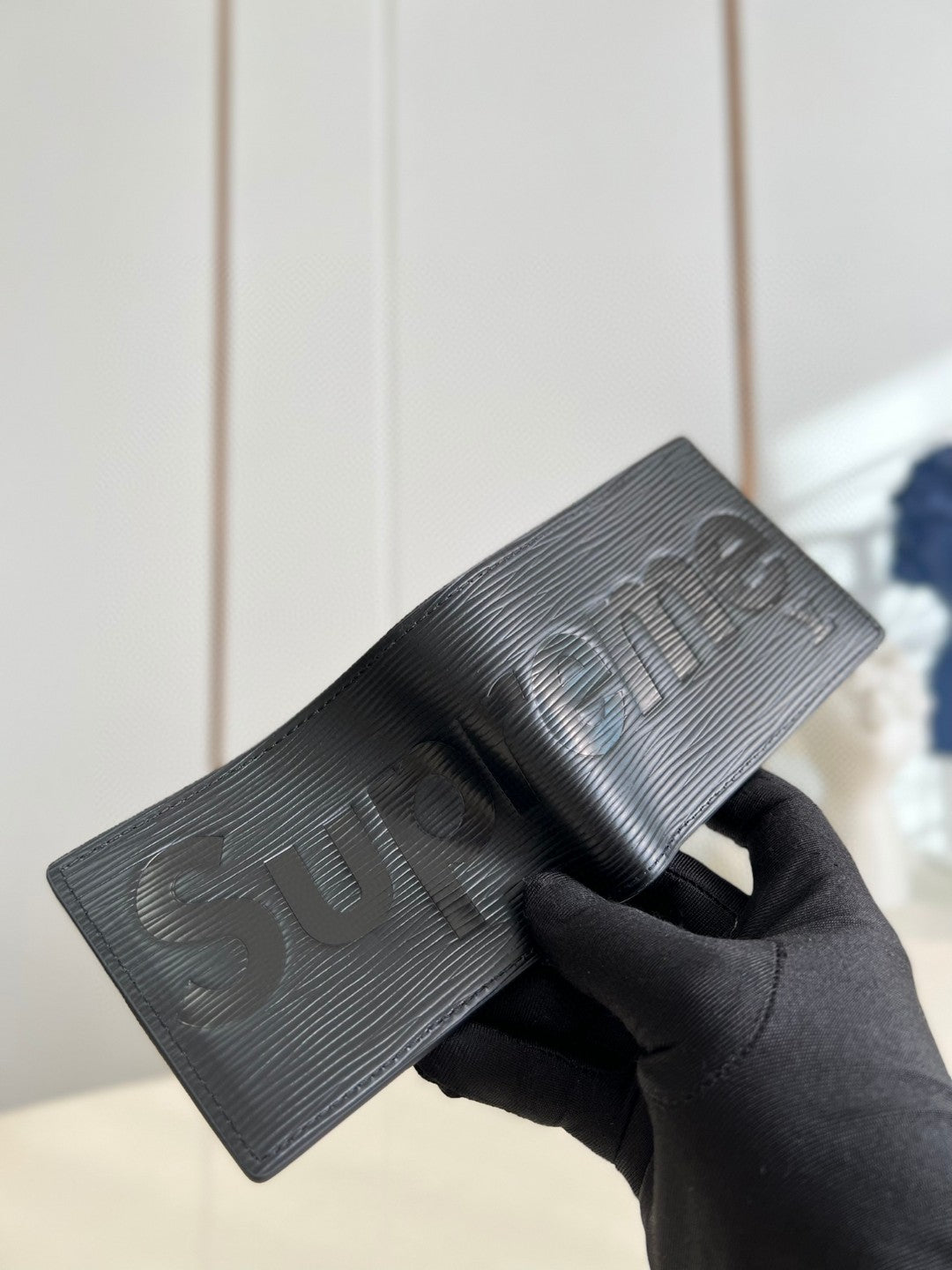 Carteira Louis Vuitton/Supreme