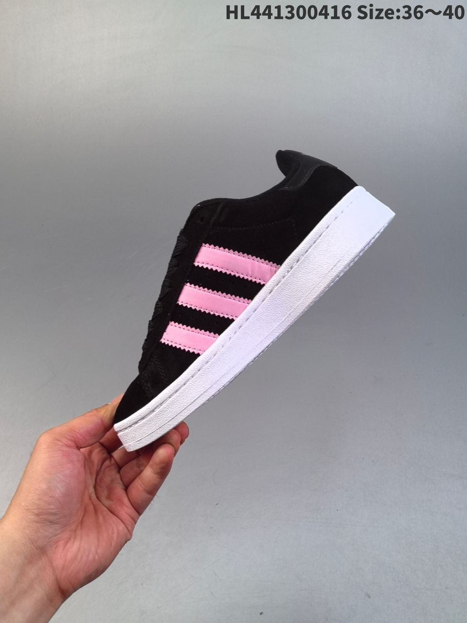 Adidas Campus 00S black and pink