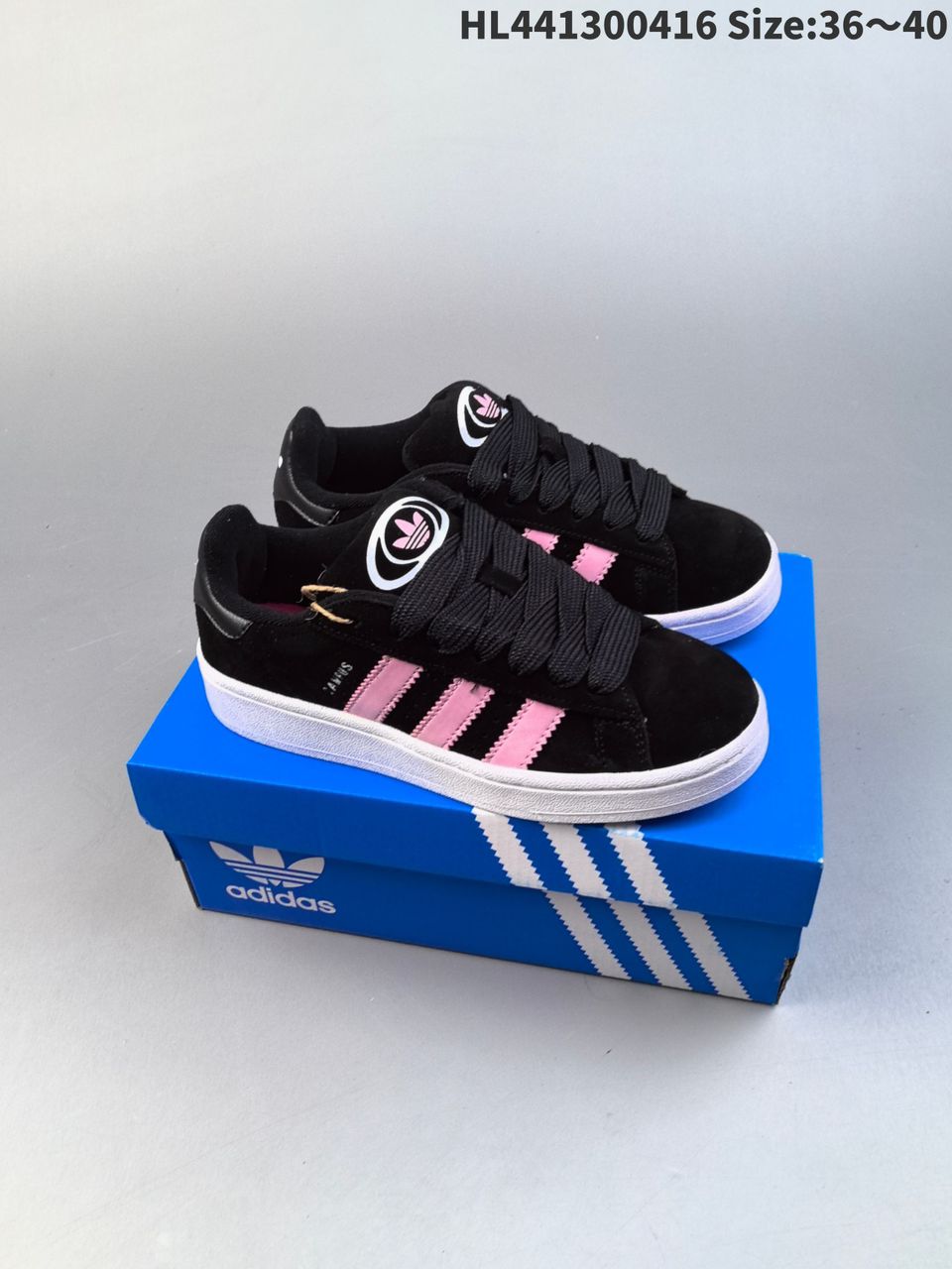 Adidas Campus 00S black and pink