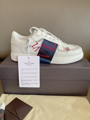 Valentino Low-Top Calfskin VL7N With Bands